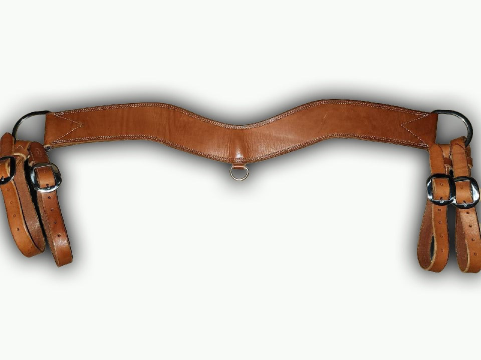 BC239-3_Breast Collar Light Oil Tripping Collar 3 Inch Wide Leather